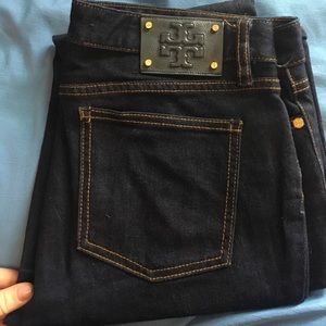 Tory Burch straight leg jean